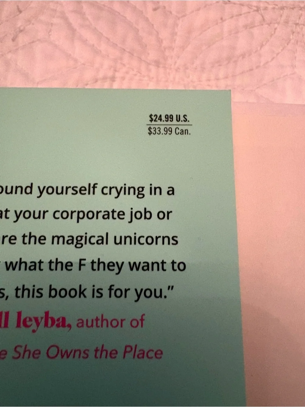 Like New Hardcover “When’s Happy Hour?” Book from betches